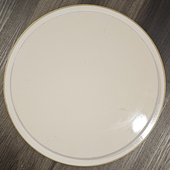 🪭VINTAGE🪭 Young Lovers Tin Decorative Serving Tray - Picture 6 of 6